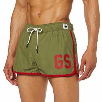 G-STAR RAW Dend Swimshort Pantalones Cortos, Verde