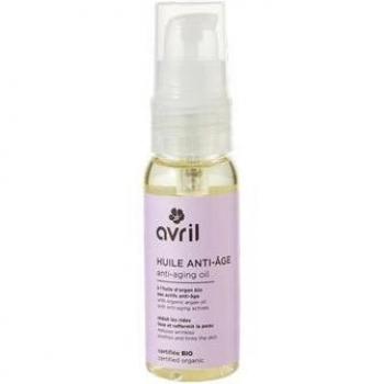 Aceite Facial Antienvejecimiento Biológico Avril con Aceite de Argán - 30ml