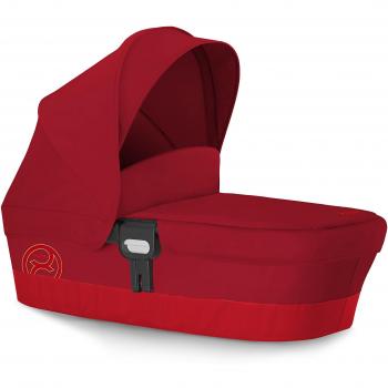 Cybex 515214003 - Capazo, desde nacimiento hasta 9 kg, color rojo