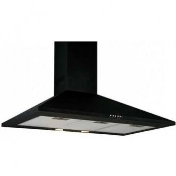 Teka DBB 60/70/90 440 m³/h De pared Negro - Campana