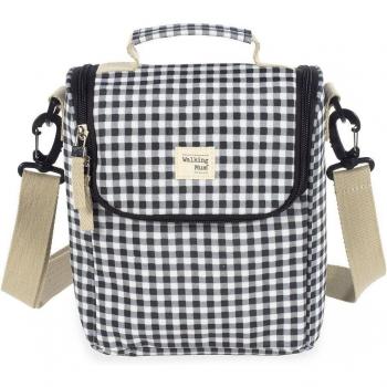Bolsa Térmica Walking Mum I Love Vichy Negro
