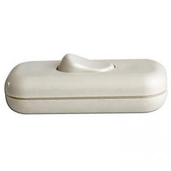 Interruptor de paso plano blanco 2A termoplástico SIMON 526300