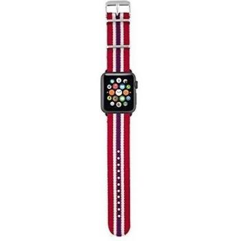 Trust Urban - Correa de nylon para Apple Watch de 42 mm, multicolor