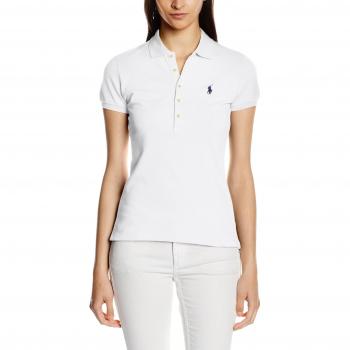 Polo Ralph Lauren V38IOJUPB9415, Polo para Mujer, Weiß