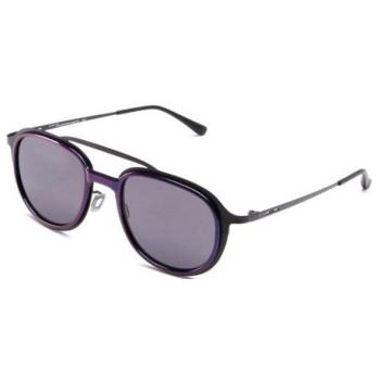 Italia Independent II 0251C 009.000 Men's Black Sunglasses Size 50