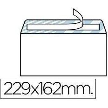 Liderpapel - Sobre N.11 Blanco Din C5 162X229 Tira De Silicona Caja De 500 Unidades