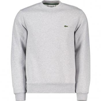 Lacoste Men's Classic Crew Sweatshirt - Silver Marl, Size Small