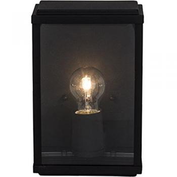 Aplique de Pared Brilliant Gaia Negro Metal 60W E27