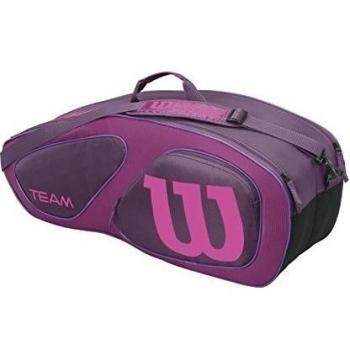 Wilson Team II 6PK Bag PR - Bolsa, color morado, talla única