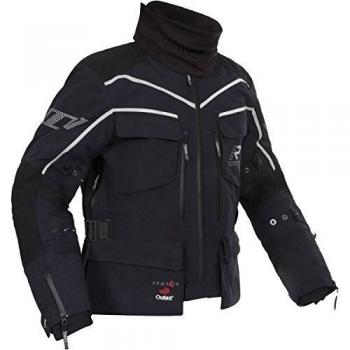 Moto Chaqueta rukka energater Gore Tex Negro