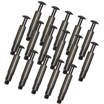 PisciHogar Tornillo de Anclaje para Lona, cobertor de Piscina. 100% INOX