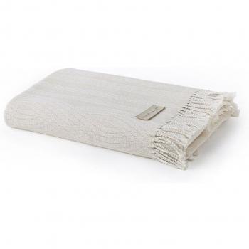 NAF NAF - Plaid FONTAINE beige 130x170 cm