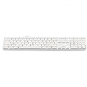 Teclado húngaro USB KB-1243 para Mac de color plata