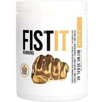 Fist It Fistit By Shots - Fistit - Numbing - Lubricante Para La Penetración Con El Puño - 1000 Ml 1000 ml, White
