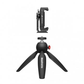 Kit Móvil Sennheiser con Soporte para Teléfono, Altura de Trabajo 13.5 cm, Color Negro