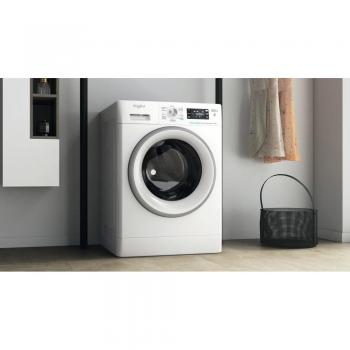 Lavadora independiente Whirlpool FFB 9258 SV EN, 9 kg, 1200 rpm, blanca