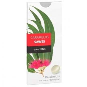 Caramelos Sin Azúcar Sawes Eucalipto Blister 22g