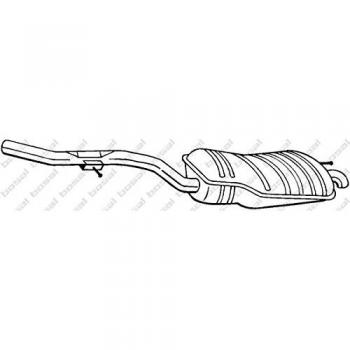 Bosal 283-497 End Silencer