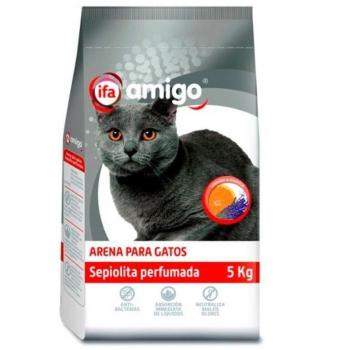 Arena para gatos perfumada - Amigo - 5kg