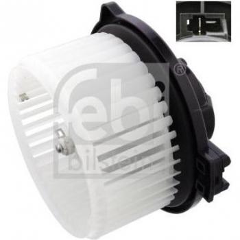 Ventilador habitáculo FEBI BILSTEIN 106360 - Interior blower, compatible con diversas marcas y modelos de vehículos, diseñado para proporcionar un flujo de aire óptimo en el interior del automóvil, fabricado con materiales de alta calidad para