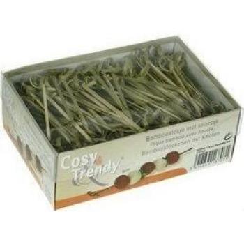 Cosy Trendy - 24158 - 250 Pinchos de bambú hebilla 8 cm