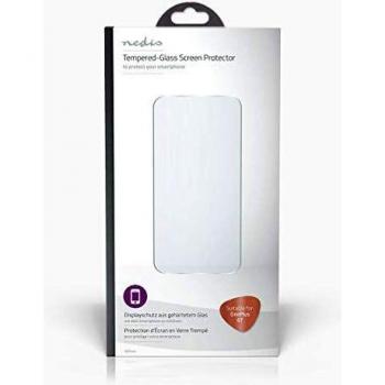 NEDIS Protector de Pantalla Protector de Pantalla de Vidrio Templado para OnePlus 6T | Transparente Transparente