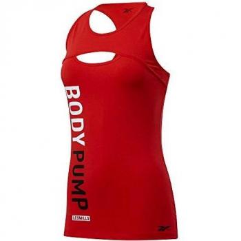 Reebok LM Bodypump Solid Tank Top, Mujer, prired, XS