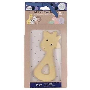 Mordedor de Goma Tikiri Jirafa Crème 14,5 cm
