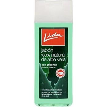 LIDA - Jabón Líquido Aloe Vera Con glicerina 600 ml