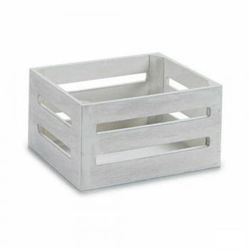 Caja Decorativa de Madera Blanca para Almacenamiento de Joyas - 16 x 8 x 11 cm (60 Unidades)