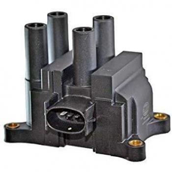 HELLA 5DA 193 175-411 Bobina de encendido - 12V - 3polos - Bobina de encendido bloque - atornillado