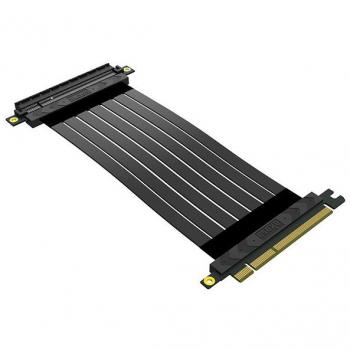 Cabo Riser AKASA X2 Mark IV, PCIe 4.0 x16 Premium, 20 cm, Alta Velocidad 32Gbps con Blindaje EMI