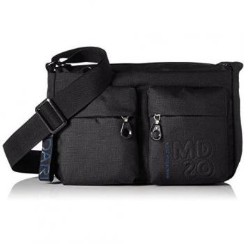 Mandarina Duck MD20 Black Crossover Crossbody Bag for Women