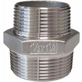 Mamelon de Acero Inoxidable Macho Reducido 40x49/33x42 (11/2, 11/4)