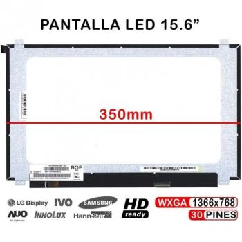 Pantalla LED de 15.6 para portátil NT156WHM-N45 V8.1 350mm