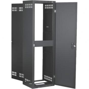 Atlas Sound 240-30 Stand-Alone Floor Cabinet, Adjustable Rails, 30 Depth, 40RU