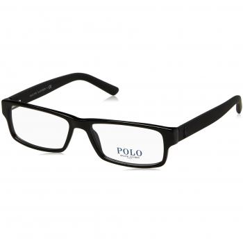 Polo Ralph Lauren 0PH2119, Monturas de Gafas para Hombre, Shiny Black, 55