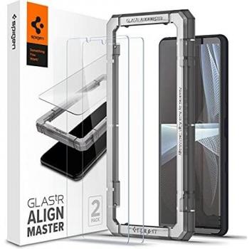 Spigen AlignMaster Protector Pantalla para Sony Xperia 10 III - 2 Unidades
