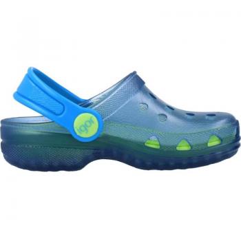 Zueco Poppy Igor S10116 - Zapatillas de piscina y playa para niña y niño, color azul