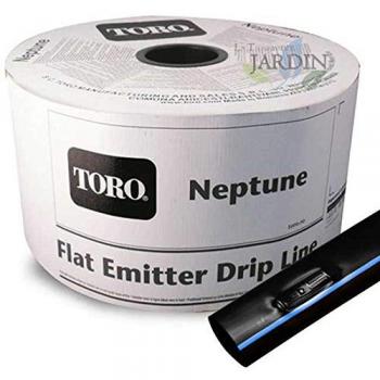 Cinta de riego por goteo Suinga 16mm, 2400 mts, distancia entre goteros 30 cm, galga espesor 8 mil, caudal de goteros 1,1 l/h