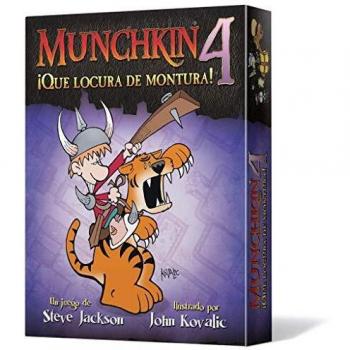 Edge Entertainment - Munchkin 4: Qué locura de montura, juego de mesa