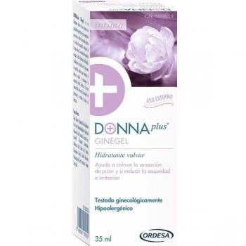Donnaplus Ginegel Hidratante Íntimo con Aloe Vera y Ácido Hialurónico 35 ml