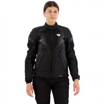 Chaqueta de Moto para Mujer REV'IT! Control H2O Negro-Antracita