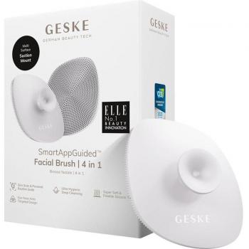 GESKE - Cepillo limpiador facial 4 en 1 - Blanco
