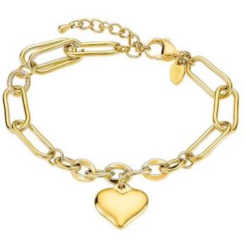 Pulsera Lotus Style Woman's Heart LS2334-2/2 Acero Inoxidable 316L, Mujer, acabado brillo, motivo corazón, longitud 208.00 mm