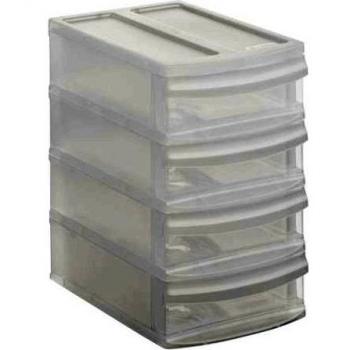 Rotho Systemix 1147096096 - Cajón archivador de plástico, tamaño XS