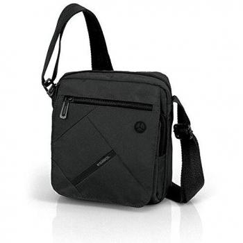 Gabol - Twist | Bandolera Mediana Hombre de Color Negro