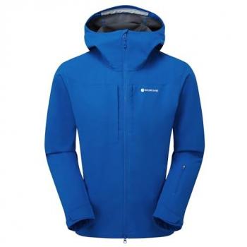 Montane Men's Nordes Hooded Softshell Jacket - Neptune Blue, Large
