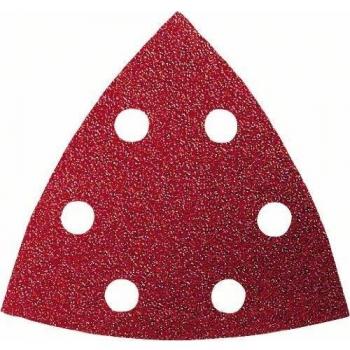 Bosch 2608605191 Hoja de Lija, 93 mm, Set de 6 Piezas