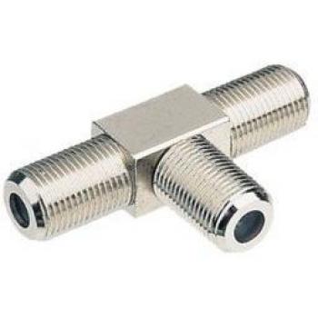 ElectroDH 19575 DH Conector F Triple Hembra